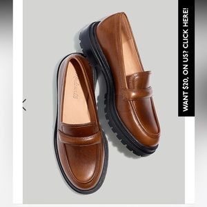 Madewell Lugsole Loafer in Stable